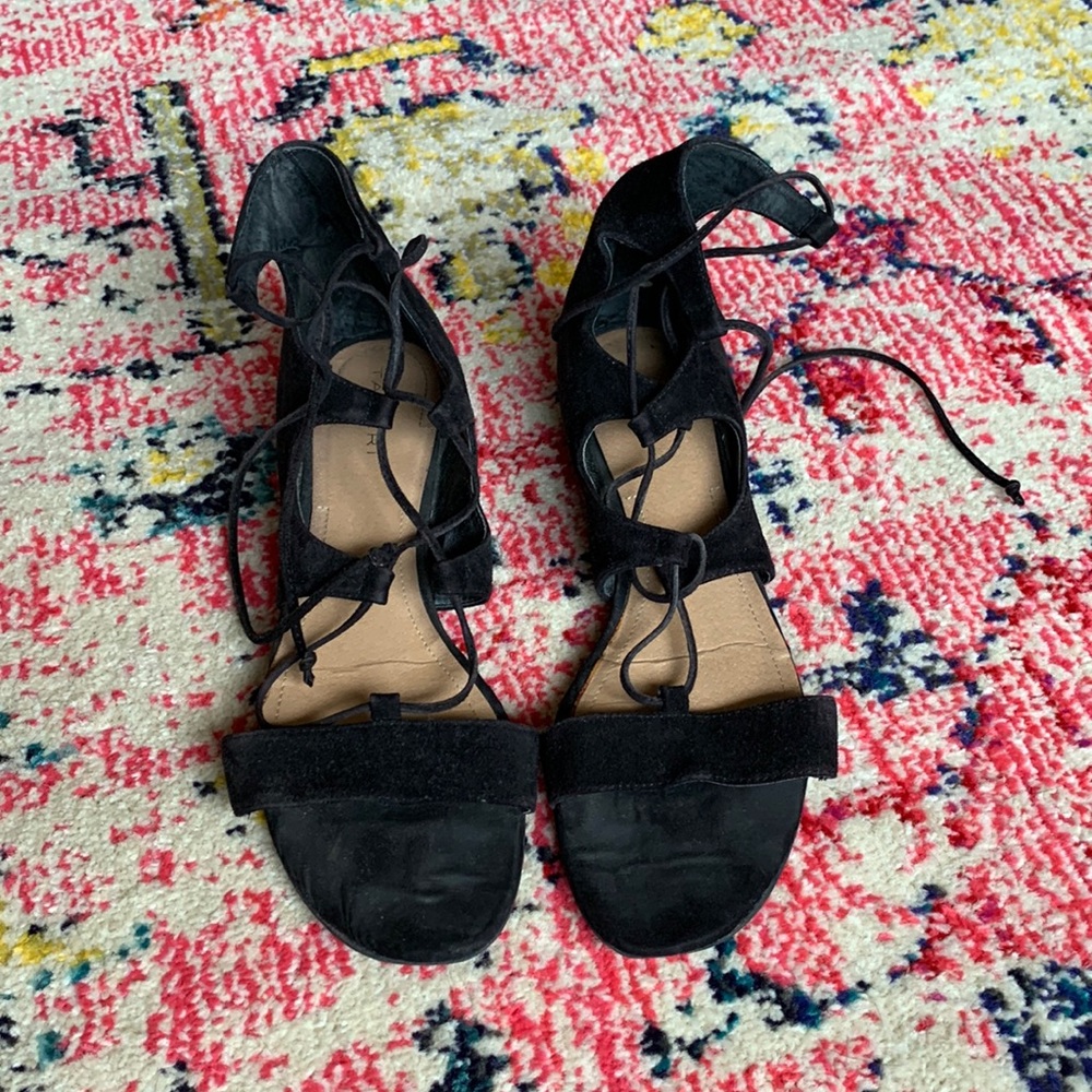 Tahari lace up sandal